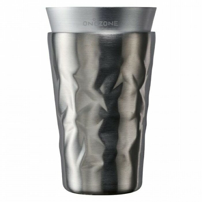 氷極 タンブラー 350ml OZHK350SV シルバー ON℃ZONE ドウシシャ 氷結 ステンレス 父の日 保冷 缶ビール..
