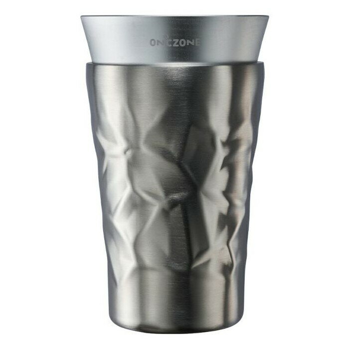 氷極 タンブラー 540ml OZHK540SV シルバー ON℃ZONE ドウシシャ 氷結 ステンレス 父の日 保冷 缶ビール..