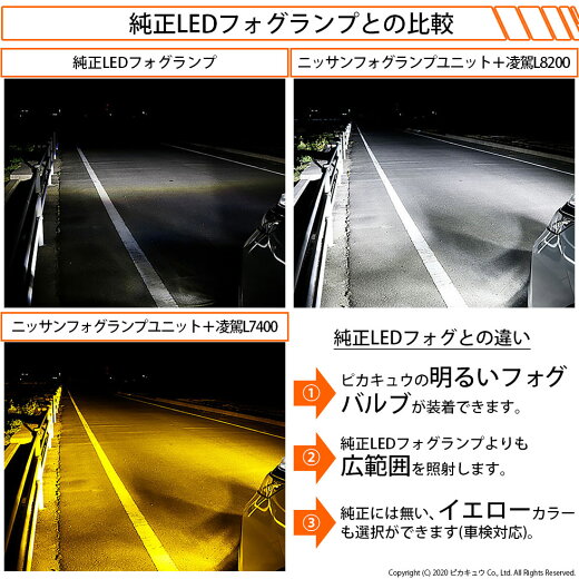 【楽天市場】☆ニッサン純正 LEDフォグランプと交換が可能なフォグランプユニット ニッサン車対応 汎用H8フォグランプユニット バルブ規格