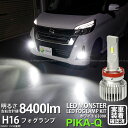 【霧灯】ニッサン デイズルークス ハイウェイスター B21A後期 フォグランプ対応LED MONSTER L8400 LEDフォグランプキット LEDモンスター...