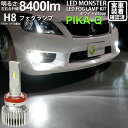 【霧灯】トヨタ クラウンアスリート 200系 後期 対応 LEDフォグランプ MONSTER L8400 LEDフォグランプキット LEDモンスター LEDカラ...