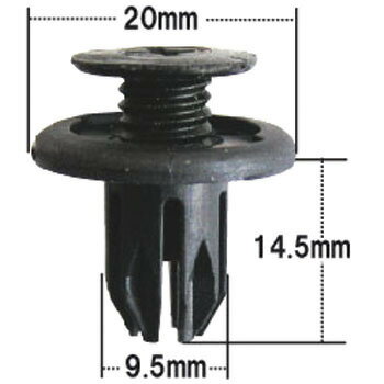 Other - ホンダ車　HONDA　クリップ　10個入り 主な適合純正品番 91503-SP0-0030