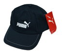 PUMA プーマ キャップ 840665 01 NO1ロゴキャップ ブラック コットン100%(4)