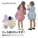 【お買い物マラソンセール2640円→1320円】【メール便送料無料】【Lycee mine 撥水加工 バックフリルAラインエブリデイマウンテンパーカー 】リセマ...