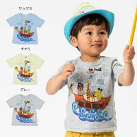 海賊プリントTシャツ