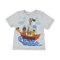 海賊プリントTシャツ