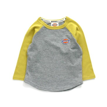 【楽天スーパーセール35%OFF】【メール便送料無料】エフオーキッズ F.O.KIDS Dickiesラグラン長袖Tシャツ【男の子】【80-140】【r106090】