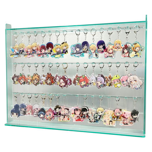 幅60cm アクリルキーホルダーケース/アクキーケース/コレクションケース 収納