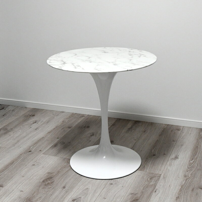 【送料無料】チューリップテーブル直径60cm/ホワイトwhite/エーロ・サーリネン作/新品tuliptableEeroSaarinenちゅーりっぷテーブルパーソナルテーブルサイドテーブルダイニングテーブルデザイナーズリプロダクトTABLE白送料込みSALE