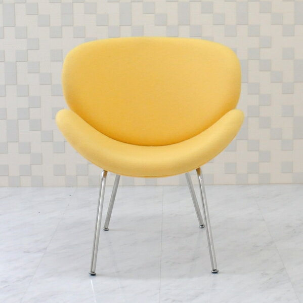 オレンジスライスチェア　ピエールポーリンによるデザイン　色　イエロー　リプロダクト　ジェネリック　デザイナーズ家具　一人用　一人掛け ソファ　イス　椅子　アウトレット
