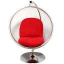 バブルチェア 色レッド エーロアールニオによるデザイン　リプロダクト　ジェネリック　デザイナーズ家具 ソファ ソファー 1人用 1人掛け パーソナルチェア