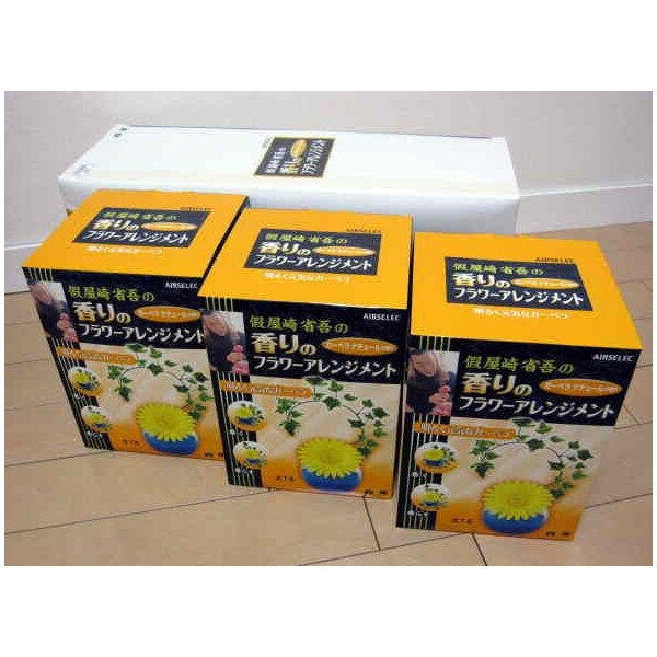 白元 明るく元気なガーベラ 假屋崎省吾の香りのフラワーアレンジメント 3個入1ケース単位 芳香剤　お部..