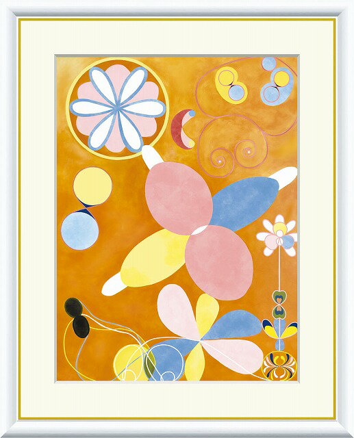 世界の名画　クリントザ テン ラージスト No.4 ユース3サイズ F8 F6 F4The Ten Largest No.4 Youth　手彩仕上 高精細巧芸美術画インテリア　額装　アート　ギフト　絵画　おしゃれ 額縁 複製版画 額絵　油絵