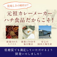 ハチ食品・ハチラボ低糖質カレー