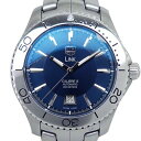 タグホイヤー【TAG HEUER】 WJ201C.BA0591 リンク キャリバー5 オートマティック ブルー OH済【中古】