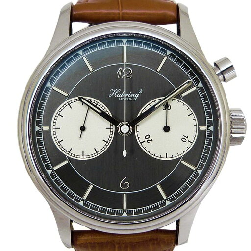 ハブリング2【Habring2】 CHRONO SPORT MONO スポーツ モノプッシュクロノグラフ オートマティック 42mm グレー【未使用品】 ハブリング2【Habring2】 CHRONO SPORT MONO スポーツ モノプッシュクロノグラフ オートマティック 42mm グレー【未使用品】