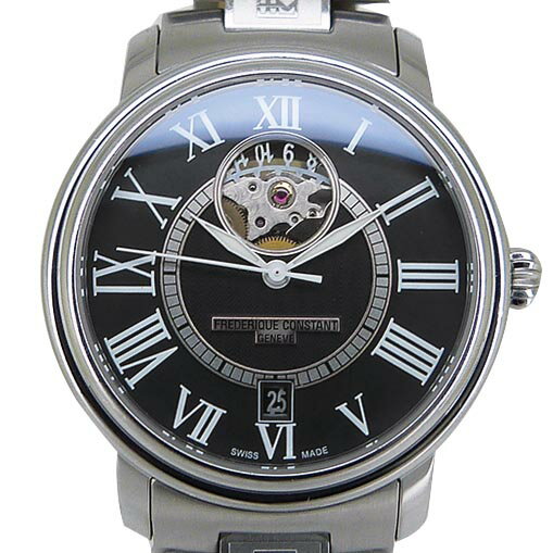 フレデリック・コンスタント【FREDERIQUE CONSTANT】 FC-303/310/315X3P4/5/6 クラシック ハートビート デイト オートマティック ブラック OH済【中古】
