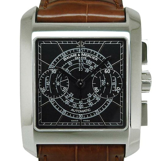 ボーム&メルシエ【BAUME&MERCIER】 65530 ハンプトン クラシック クロノグラフ ブラック【中古】 ボーム&メルシエ【BAUME&MERCIER】 65530 ハンプトン クラシック クロノグラフ ブラック【中古】