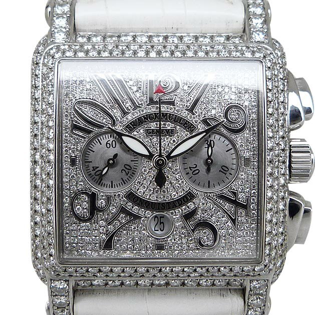 フランクミュラー【FRANCK MULLER】 10000KCC コンキスタドール コルテス キングクロノ アフターダイヤ【中古】