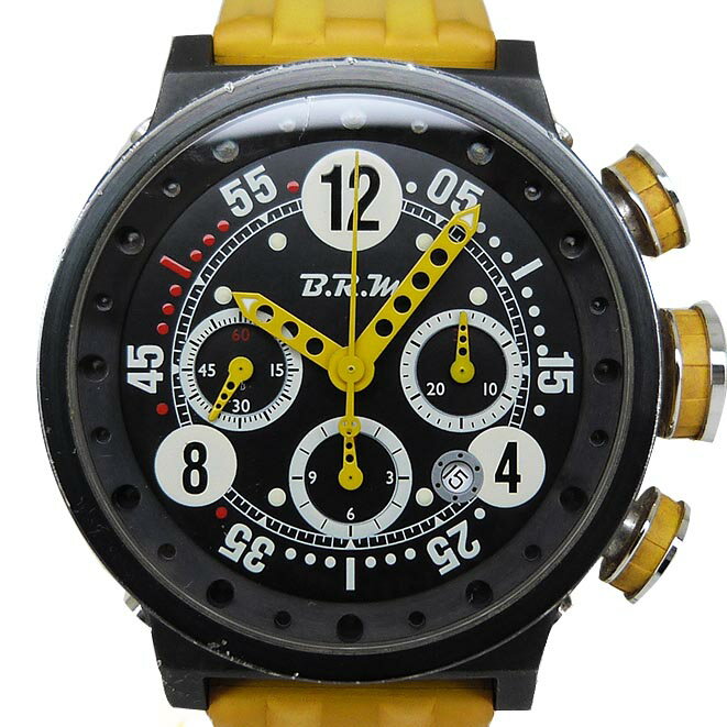 Rakuten - ビー・アール・エム B.R.M BRM 7753 クロノグラフ オートマティック 46mm【中古】