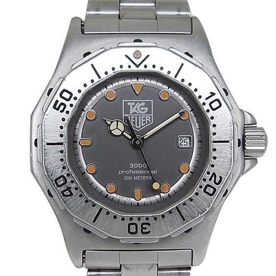 タグホイヤー【TAG HEUER】 932.215 3000シリーズ プロフェッショナル グレー レディース QZ【中古】