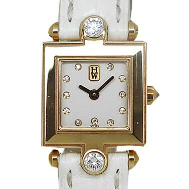 Rakuten - ハリーウィンストン【HARRY WINSTON】 120LQ18G シグネチャー YG×ダイヤ レディース QZ【中古】