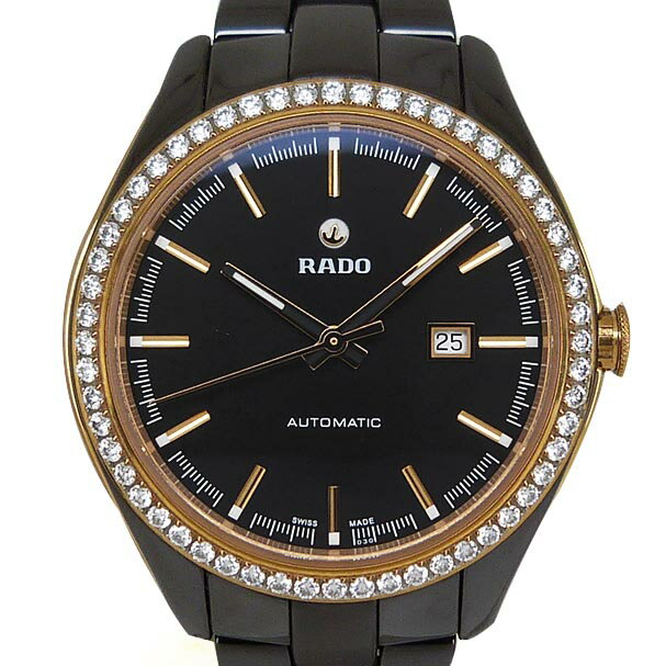 Rakuten - ラドー【RADO】 R32177302 ハイパークローム ダイヤモンド オートマティック 限定600本【中古】