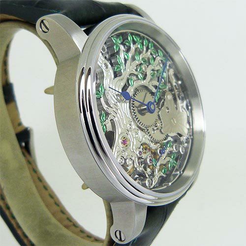 シャウボーグ【SCHAUMBURG WATCH】 UNIKATORIUMTREE OF LUCK ウニカトリウム ツリー・オブ・ラック 手巻【中古】