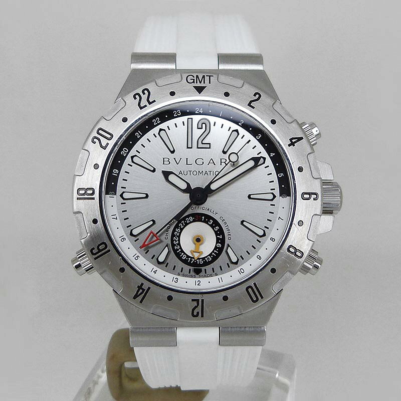 ブルガリ【BVLGARI】 GMT40S ディアゴノ プロフェッショナル GMT OH済【中古】