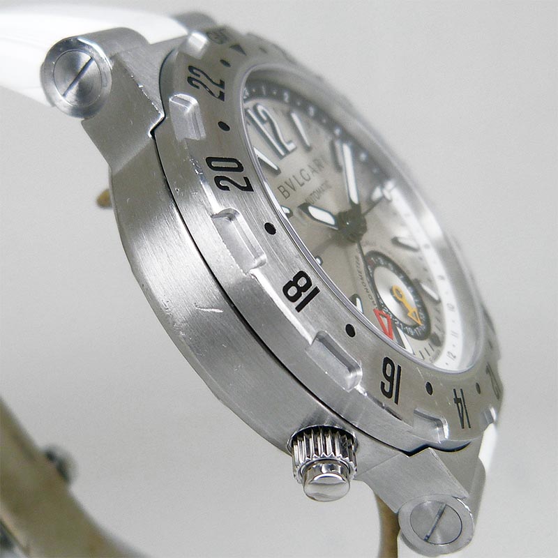 ブルガリ【BVLGARI】 GMT40S ディアゴノ プロフェッショナル GMT OH済【中古】