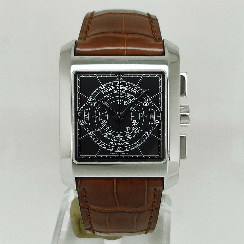 ボーム＆メルシエ【BAUME&MERCIER】 65530 ハンプトン クラシック クロノグラフ ブラック【中古】