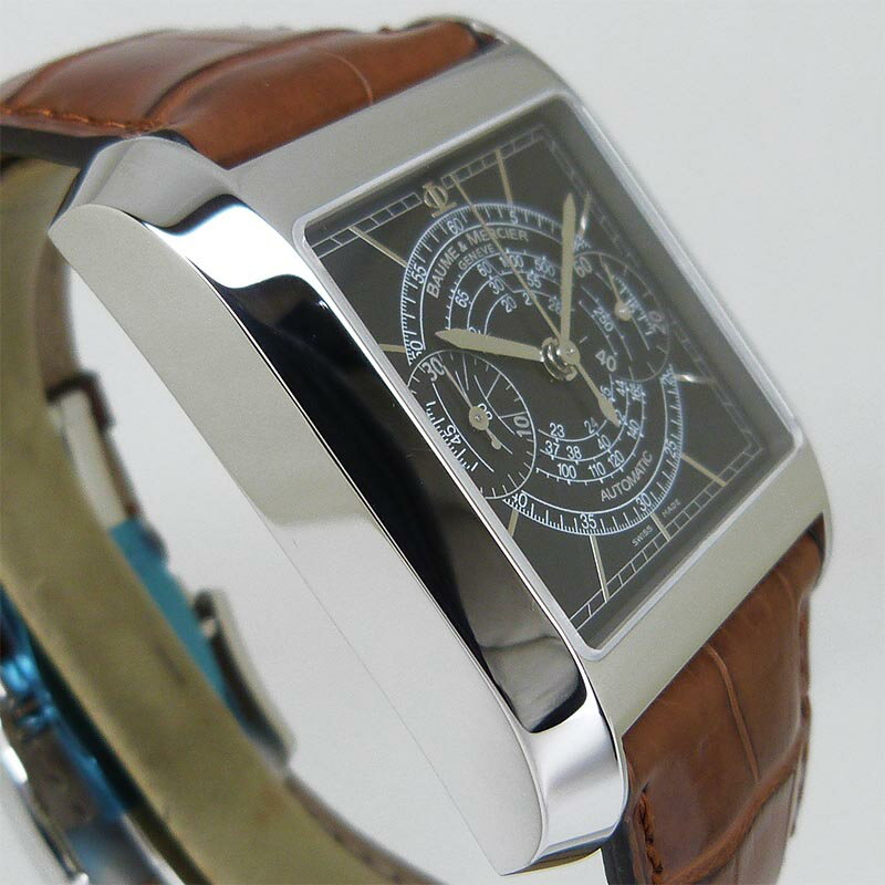 ボーム＆メルシエ【BAUME&MERCIER】 65530 ハンプトン クラシック クロノグラフ ブラック【中古】