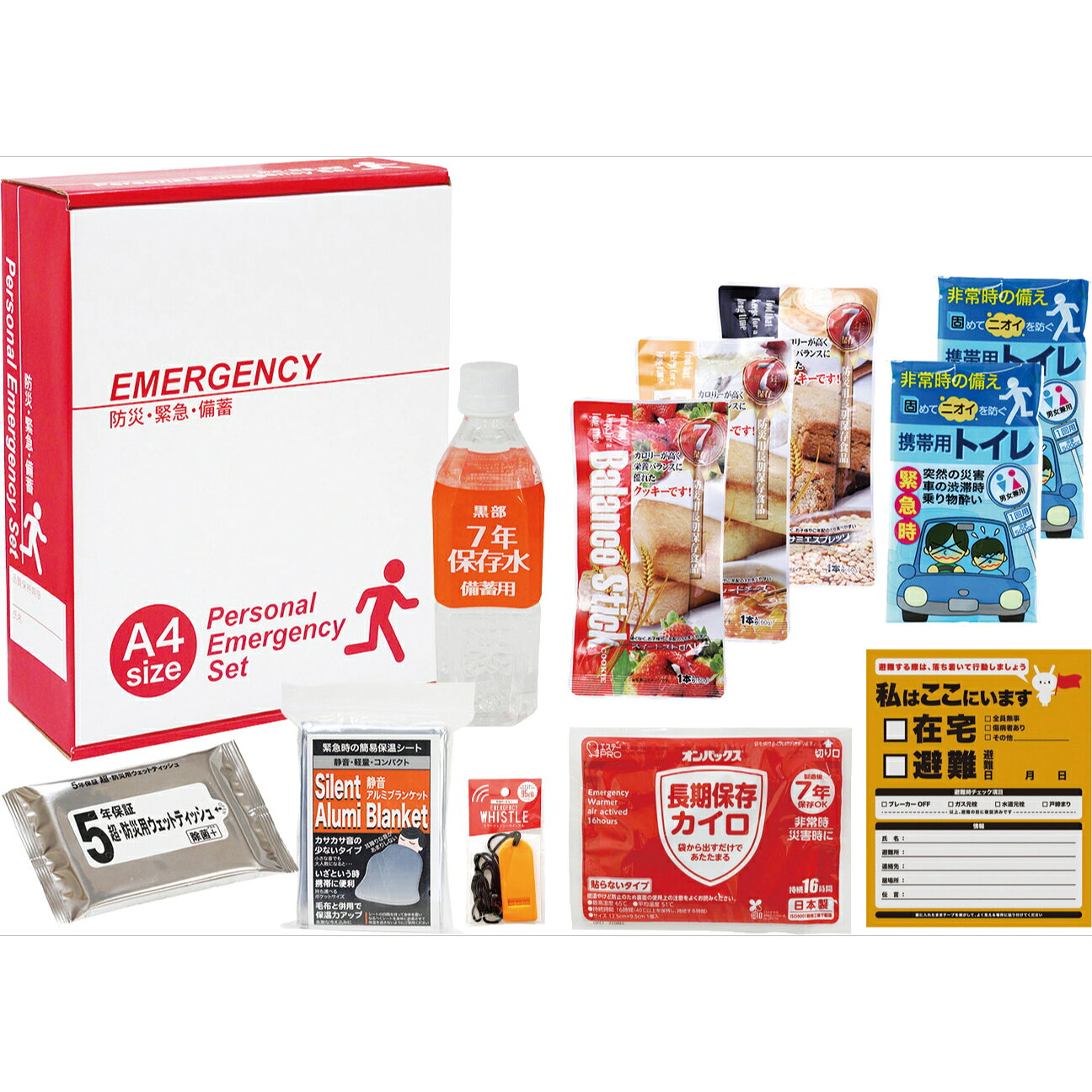 災害用品 災害セット 災害対策セット 1日セット 1DAY災害対策11点セット
