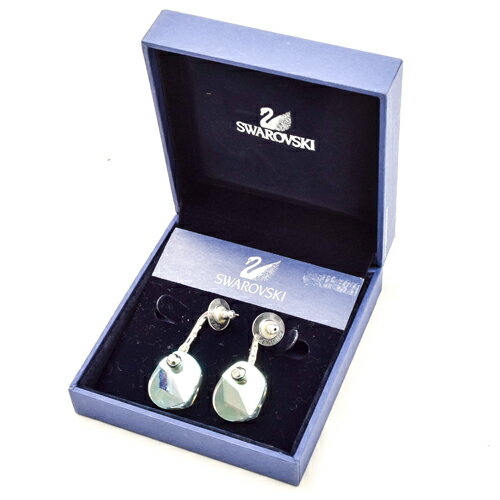 【中古/訳アリ】 スワロフスキー SWAROVSKI シルバー Spark ピアス 大粒 ジュエリー ドロップ アクセサリー レディース シルバー p20213...