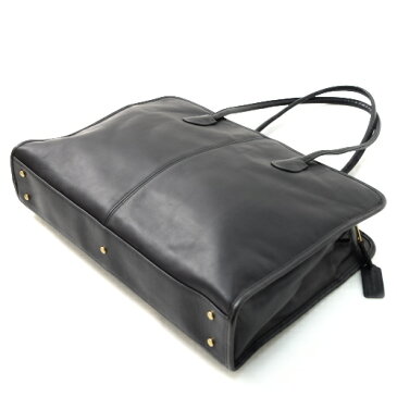 【美品】 コーチ COACH トートバッグ レザー ブリーフケース C7D 7307 ビジネスバッグ メンズ レディース 黒 ブラック 【中古】r2021949ch