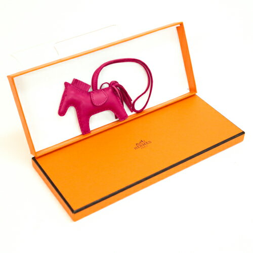 エルメス HERMES ロデオチャームPM アニョーミロ Y刻印 バッグチャーム レディース ローズメキシコ (ピンク) 新品同様 中古 maa08511のサムネイル