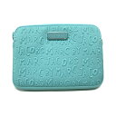 マークバイ マーク ジェイコブス MARC BY MARC JACOBS ポーチ ポリエステル トラベルポーチ M0003463 ロゴ レディース メンズ ライトブルー 美品 中古 maf12159