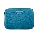 マークバイ マーク ジェイコブス MARC BY MARC JACOBS ポーチ ポリエステル トラベルポーチ M0003463 ロゴ レディース メンズ ブルー 美品 中古 maf12166