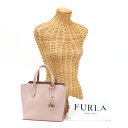 フルラ FURLA ハンドバッグ レザー 285789 手提げ レディース ピンク 中古 mal22038