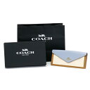 コーチ COACH ソフト ウォレット カラーブロック クロスグレインレザー (レザー) 12122 長財布 かぶせ蓋 トープ ロングウォレット レディース マルチカラー ライトブルー / ベージュ / カーキ 中古 mao24002(4)