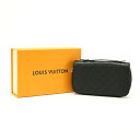 ルイヴィトン LOUIS VUITTON ジッピーXL ダミエアンフィニ (レザー) N61254 長財布 ラウンドファスナー ロングウォレット トラベルケース メンズ オニキス (ブラック) 中古 mat05005