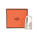 エルメス HERMES カデナ トゥアレグ SV 925 (シルバー) SV金具 パドロック 南京錠 鍵 Hモチーフ バッグチャーム ペンダントトップ アクセサリー メンズ レディース シルバー 中古 maw30001