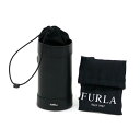 【Aランク】 フルラ FURLA ユリッセ ボトル ケース ヴィテッロ エラクレ (レザー) ロゴ 1032298 ペットボトルケース ドローストリング 丸型 ...