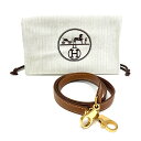 【ABランク】 エルメス HERMES ショルダーストラップ エプソン (レザー) GD金具 バンドリエール ケリー ボリード 交換用 バッグアクセサリー レデ...