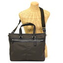 【ABランク】 コーチ COACH ビジネスバッグ ナイロン / レザー ミニシグネチャー F70289 トートバッグ ブリーフケース 書類かばん 通勤かばん ...