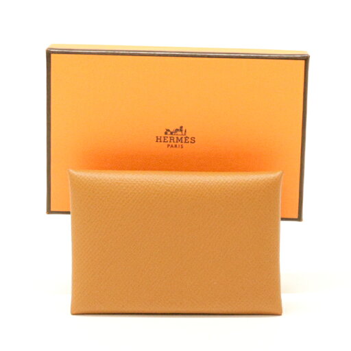 【Sランク】 エルメス HERMES カルヴィ デュオ エプソン (レザー) SV金具 B刻印 2023年 カードケース コインケース コンパクトウォレット 二つ折り財布 ミニ財布 レディース メンズ ゴールド (ライトブラウン) 正規品 新品同様 中古 mbk26008 【Sランク】 エルメス HERMES カルヴィ デュオ エプソン (レザー) SV金具 B刻印 2023年 カードケース コインケース コンパクトウォレット 二つ折り財布 ミニ財布 レディース メンズ ゴールド (ライトブラウン) 正規品 新品同様 中古 mbk26008