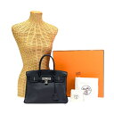 【ABランク】 エルメス HERMES バーキン 30 トゴ (レザー) SV金具 □K刻印 (2007年) ハンドバッグ 手提げかばん ビジネスバッグ レディ...