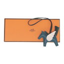 【Nランク】 エルメス HERMES ペガサス PM アニョーミロ / スイフト W刻印 (2024年) ロデオチャーム グリーン / ネイビー / ピンク 正...