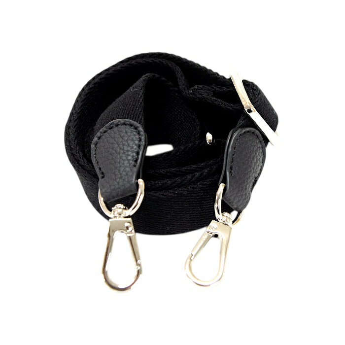 ショルダーストラップ バンドリエール キャンバス / レザー 25mm バッグアクセサリー 交換用 ストラッ..