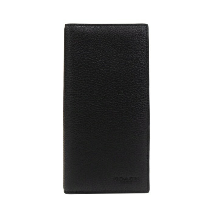 【Aランク】 コーチ COACH ブレスト ポケット ウォレット リファインド ペブル レザー CW354 長財布 二..